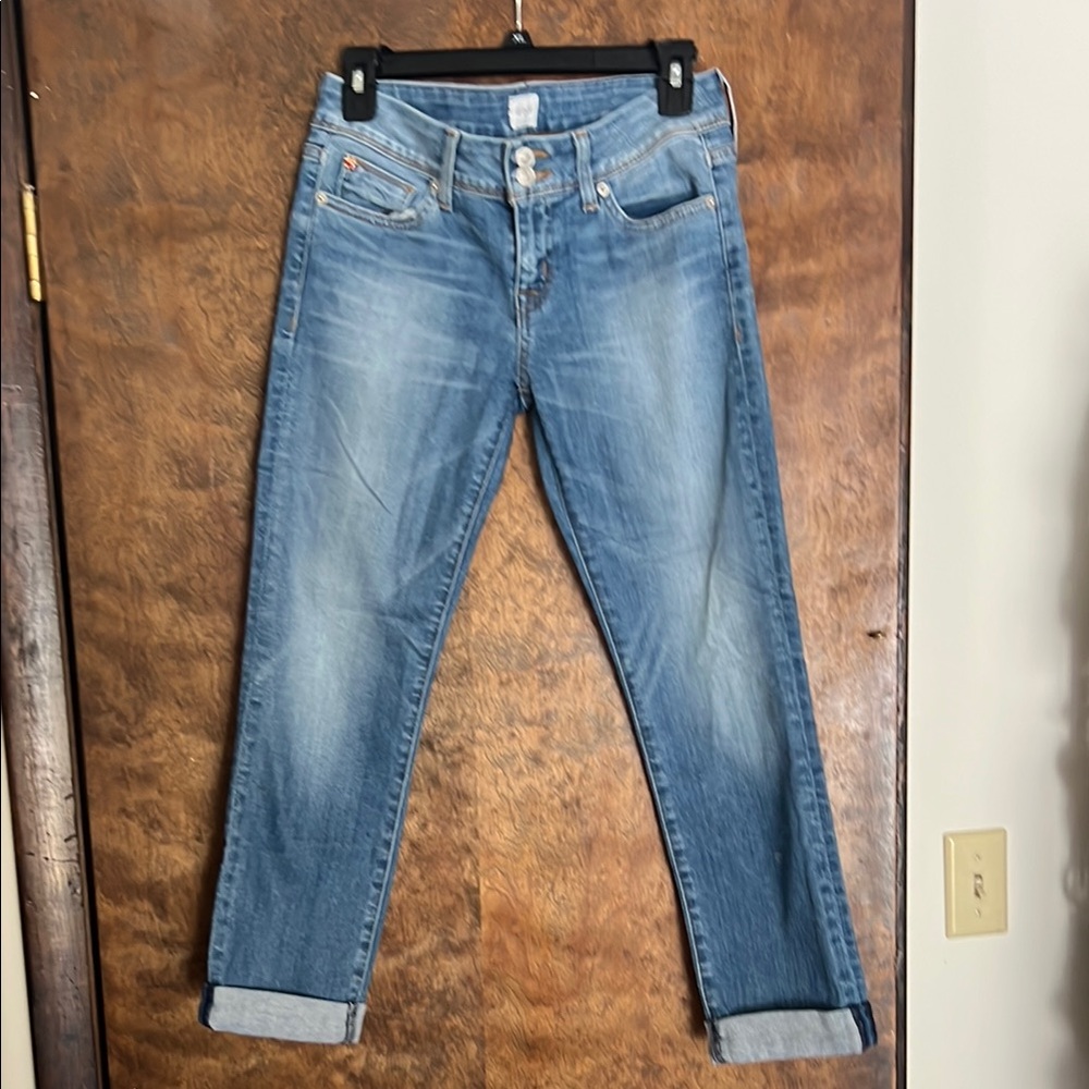 Hudson Ankle Blue Jeans